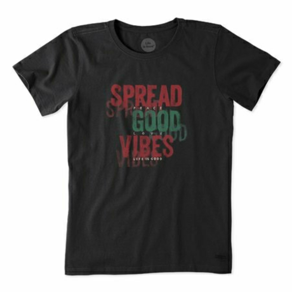 Life Is Good Spread Good Vibes Crusher Tee